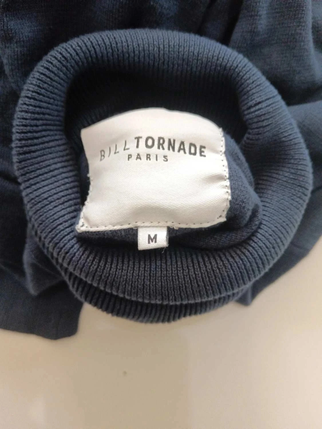 C128 robe pull marine 118 cm Bill Tornade M – photo 4